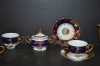 Tea Set Ophelia Kobalt, drei Grazien 15 Stk.