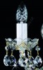 Kronleuchter Kristall 5 Armen 12L126CL5 47x41cm Nickel-Kette