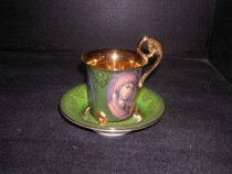 Meissen Tasse und Untertasse 569 0,20 l.