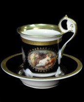 Meissen Tasse und Untertasse 665 0,20 l.