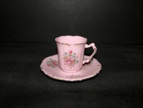 Tasse und Untertasse Amis 013 0,15 ml. rosa