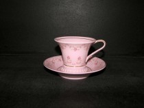 Tasse mit Untertasse 0,20 L. Svetlana 158 pink