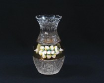 Cut Kristallvase 88383/57015/205 20,5cm.