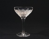 Cut Kristall Glas Champagner Schüssel Adel 12170/57001/230 160 ml. 6pcs.