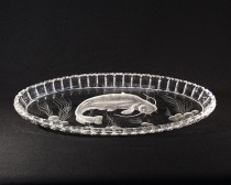 Oval Crystal Bowl 69010/00001/450R Dekor Wels 45cm.