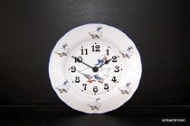 Clock Platte Ophelia Dekor Gans 25 cm