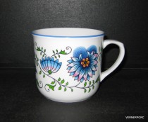 Mug 0,65 l Topf Zwiebelmuster Natur.