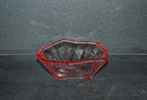 Bijou rote Schale 14,5 cm.