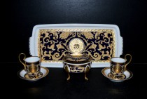 Freundliches Set, Hadform, Kobaltgold