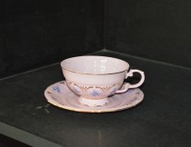 Tasse und Untertasse Sonata 0.2 l 009 rosa Tee.