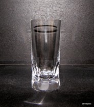 Longdrink Gläser von Hand geschnitten Kristallflächen 350 ml. 6-tlg. 24% PbO.