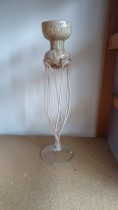 Marmorkerzenständer 42 cm