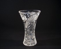 Cut Kristallvase 80029/35003/255  25,5cm. páv