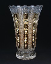 Kristallvase geschnitten 80838/57113/405 40 cm