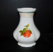 Große Vase Mary Anne 80H, Porzellanfrucht, 19 cm.