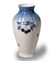 Vase hoch Rose Blue Cherry 27 cm