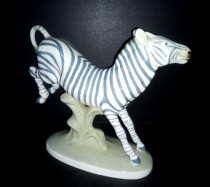 Porzellanfigur Zebra Luxor