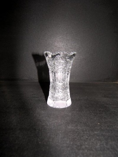 Cut Kristallvase 80029/57001/126  12,6cm.