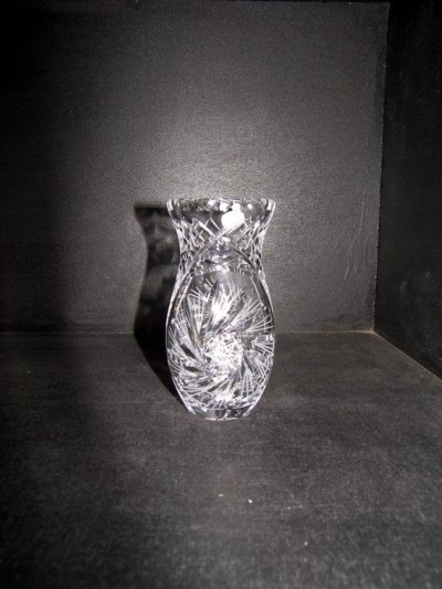 Cut Kristallvase 88382/26008/155  15,5cm.