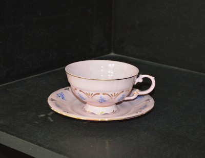 Tasse und Untertasse Sonata 0.2 l 009 rosa Tee.