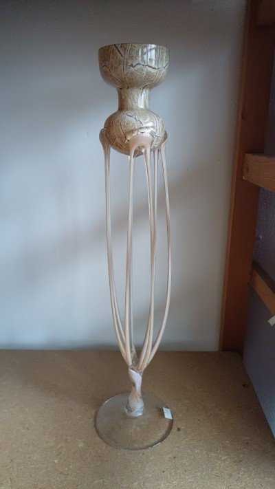 Marmorkerzenständer 53 cm