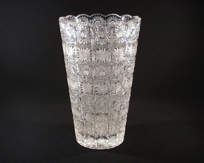 Geschliffene Kristallvase 80537/57001/305 30,5cm