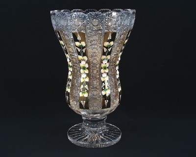 Kristallvase geschnitten 83040/57113/405 40,5 cm