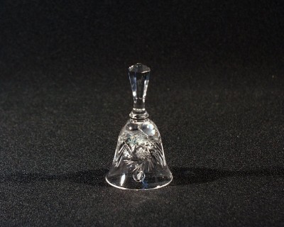 Kristall Glocke geschnitten 8 cm Mini 17089/26008/080
